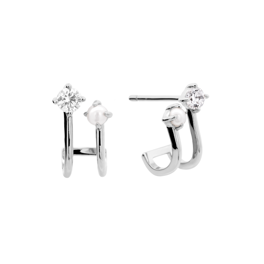 925 Silver Jane Pearl Studs