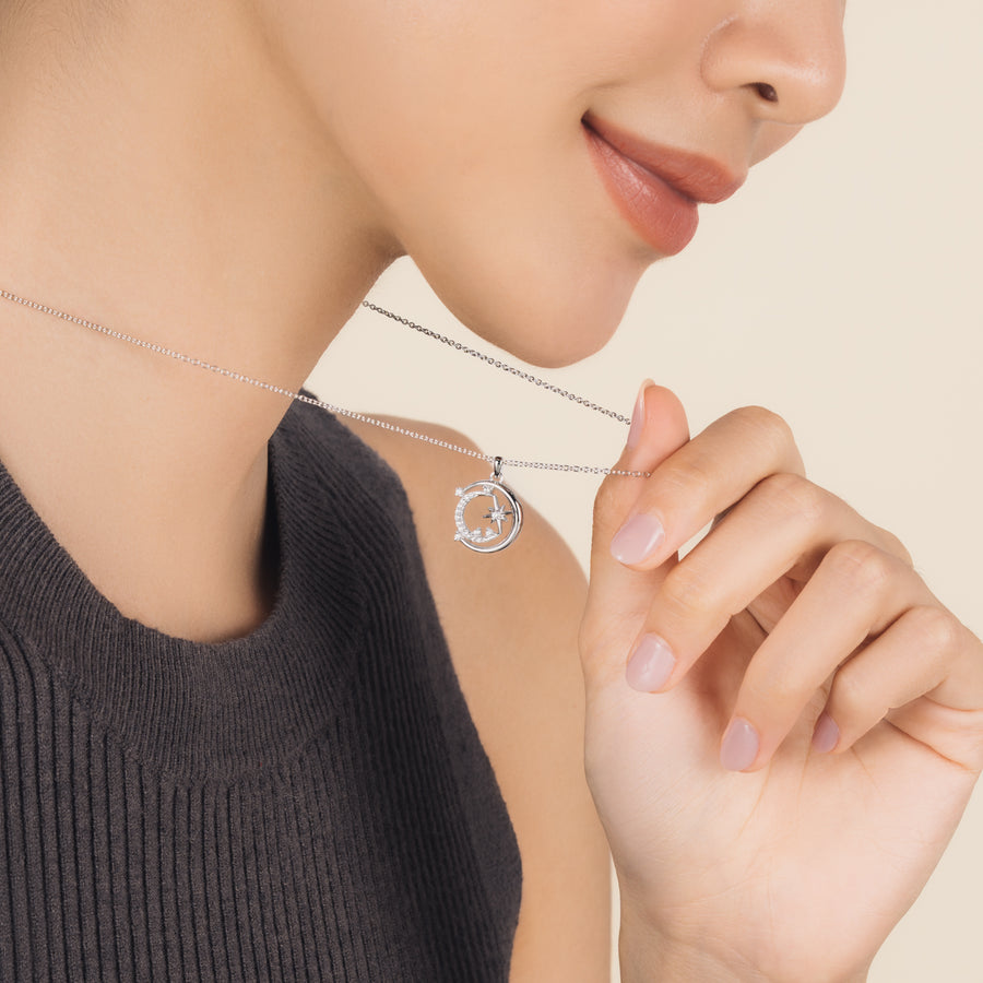 925 Silver Oriana Cubic Necklace
