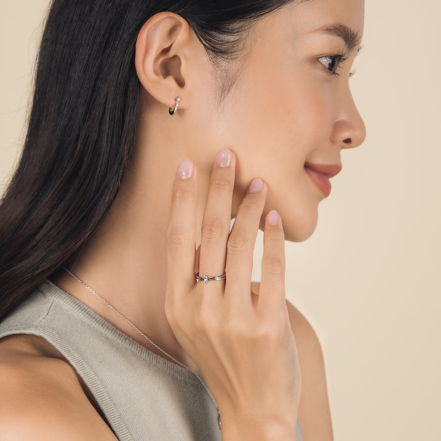 925 Silver Everly Cubic Ring