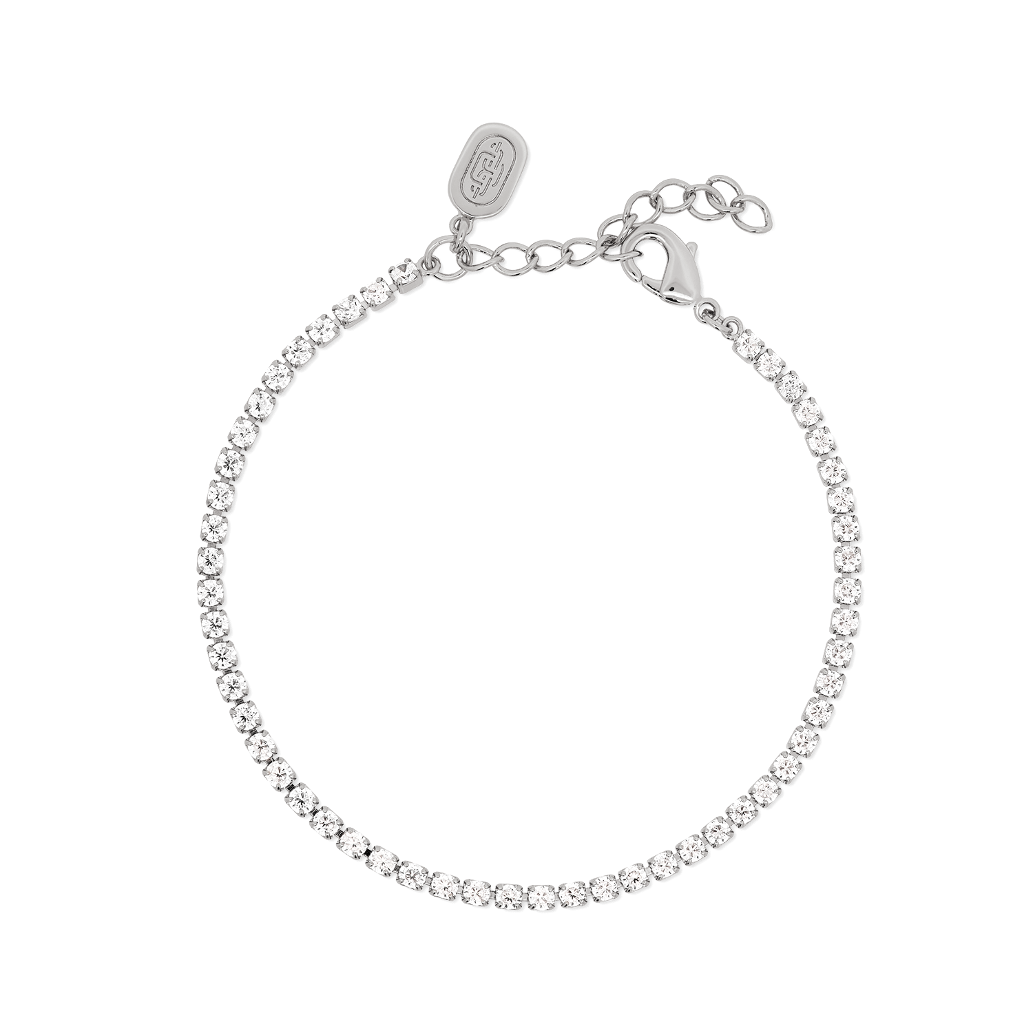 Silver tennis bracelet store