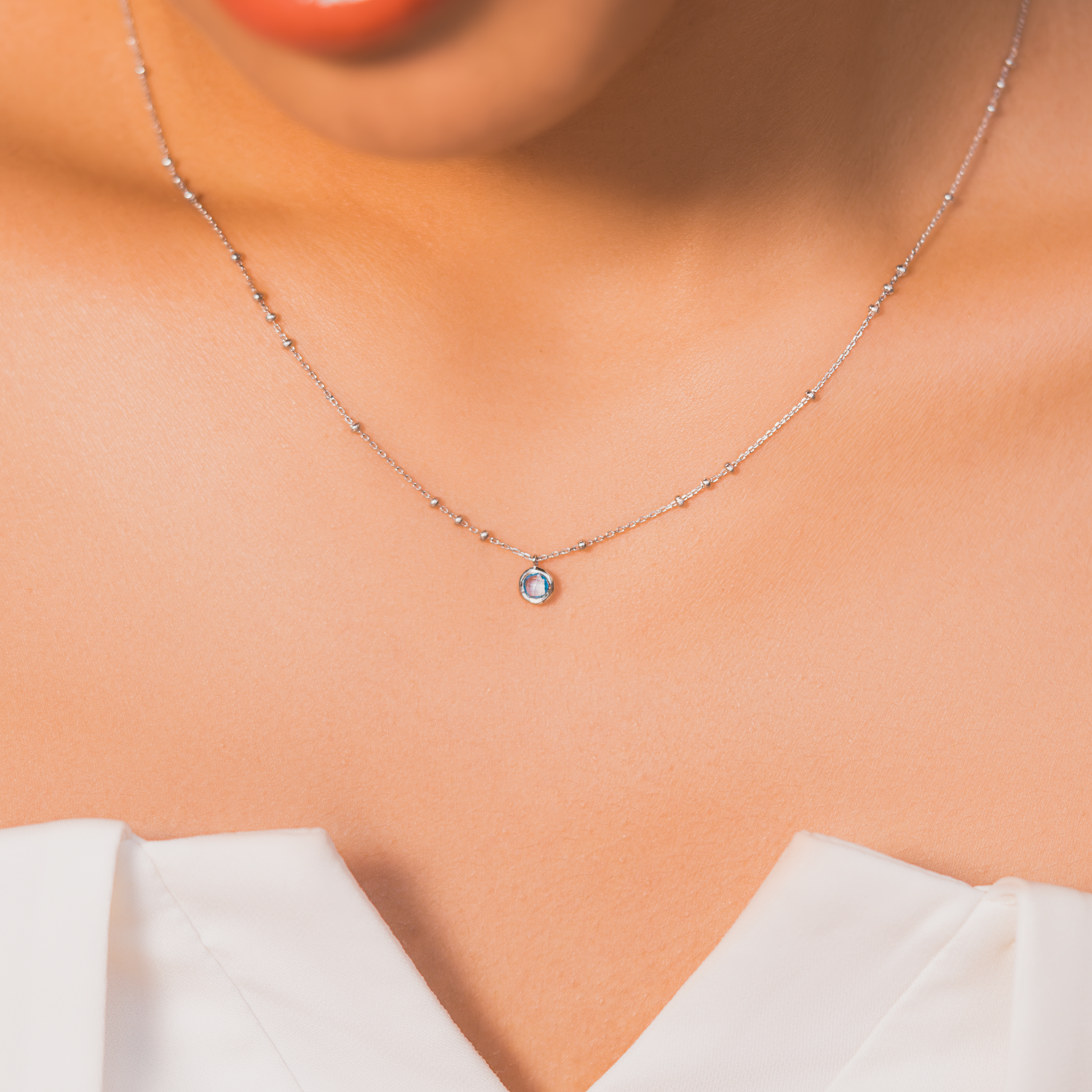 Swiss Blue Topaz (December)