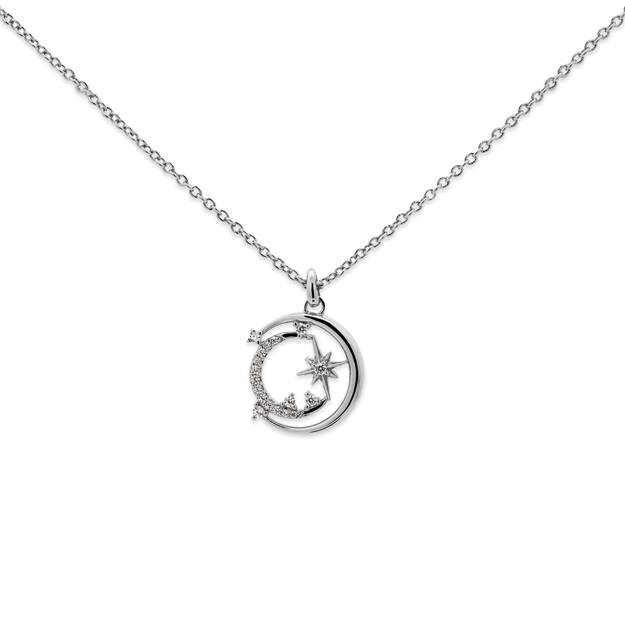 925 Silver Oriana Cubic Necklace