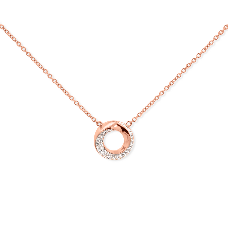 Rose Gold Imogen Cubic Necklace