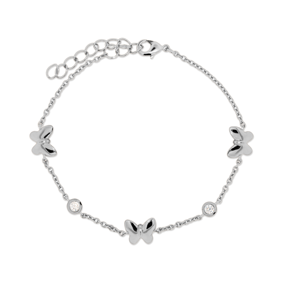 925 Silver Bella Cubic Bracelet