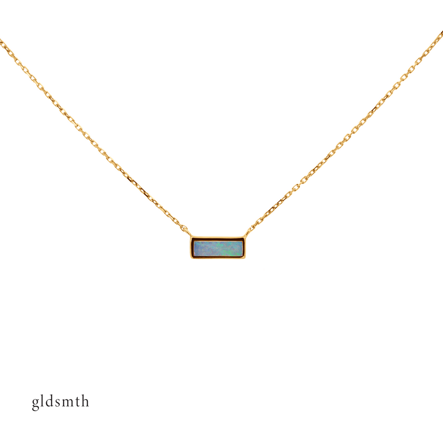 10k Gold Helena Opal Necklace