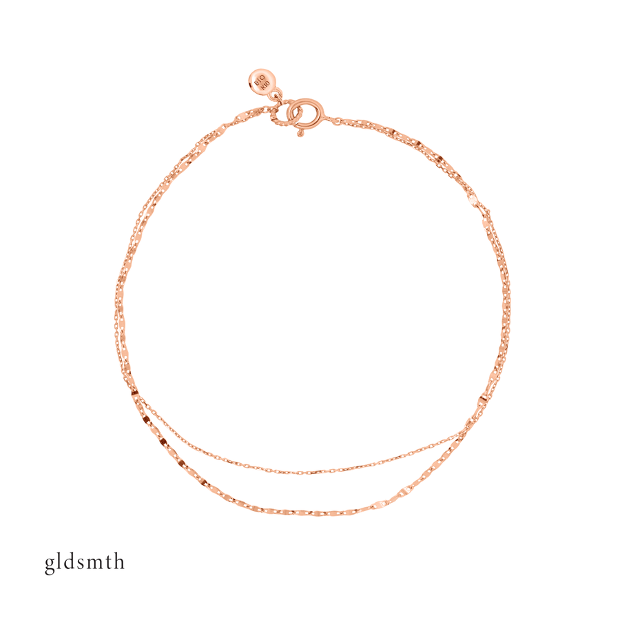 10k Rose Gold Melanie Bracelet