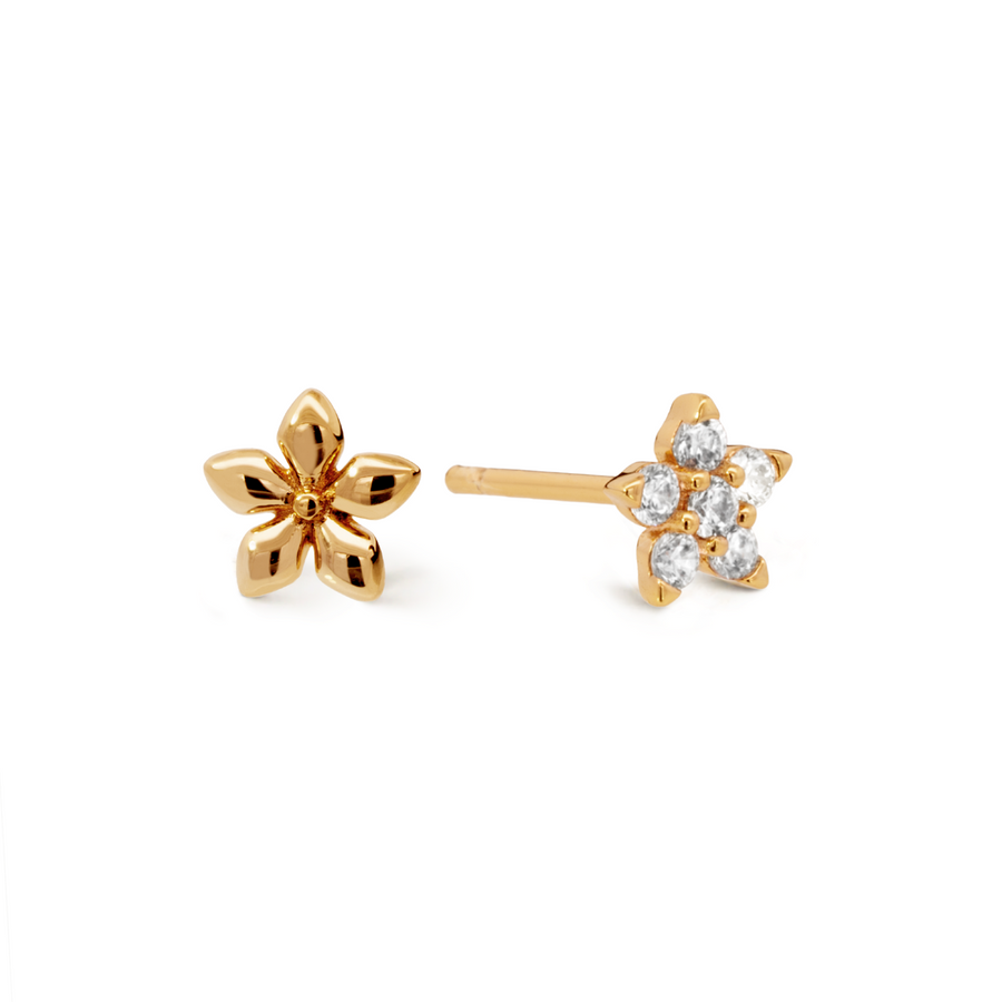 Gold Harley Cubic Studs