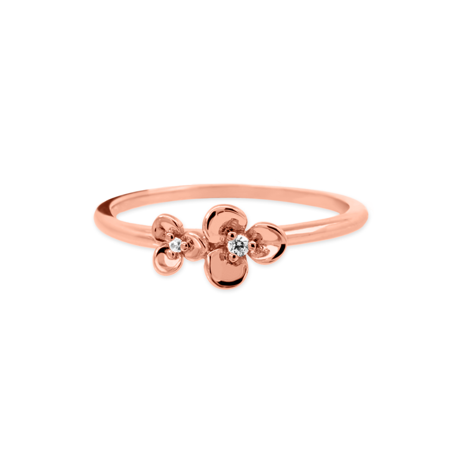 Rose Gold Eden Cubic Ring