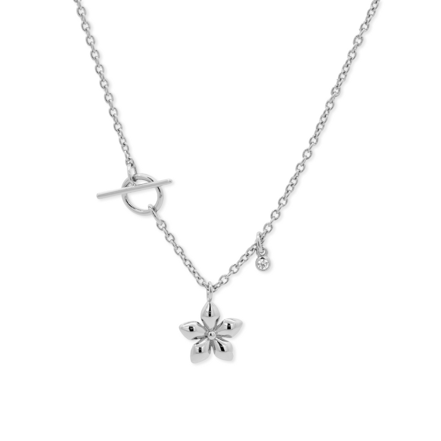 925 Silver Harley Cubic Necklace