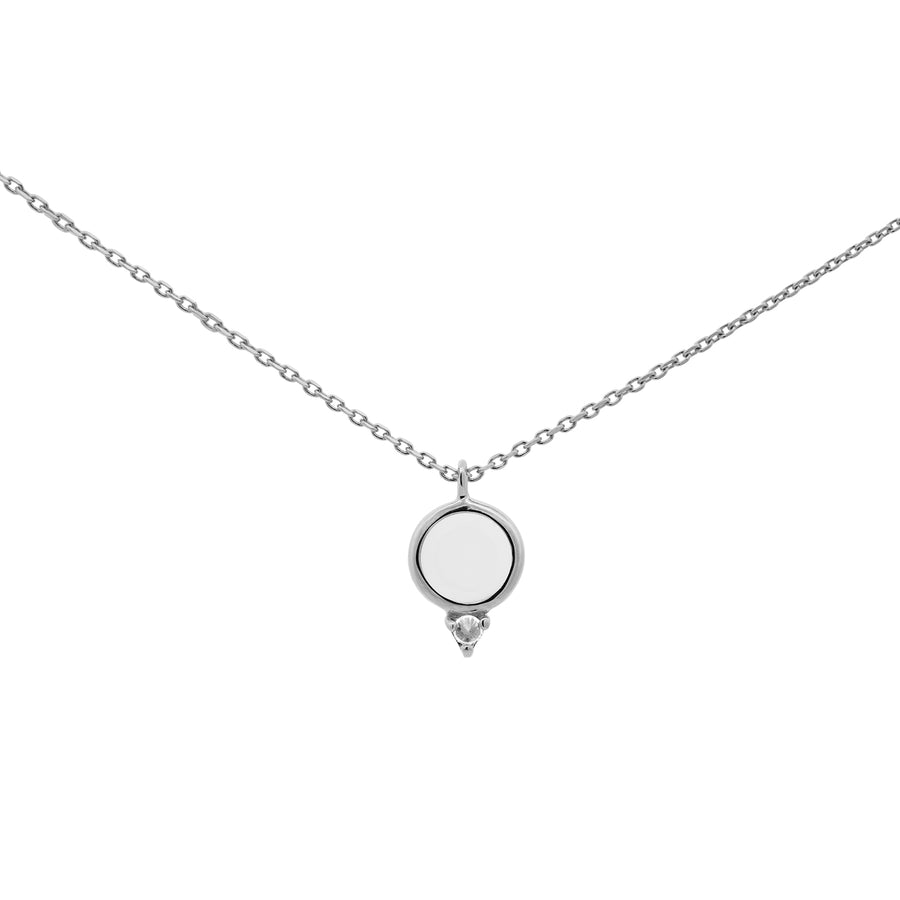 925 Silver Danielle Moonstone Necklace