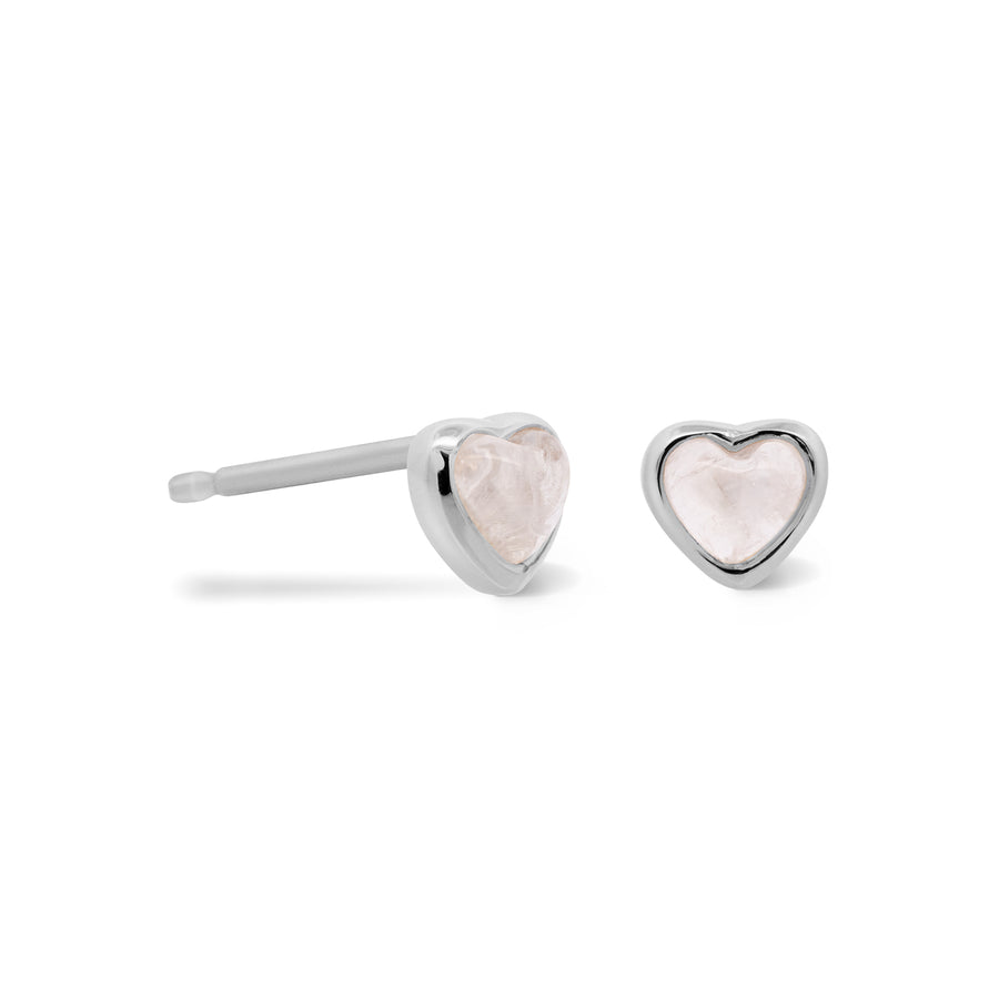925 Silver Darlene Moonstone Studs