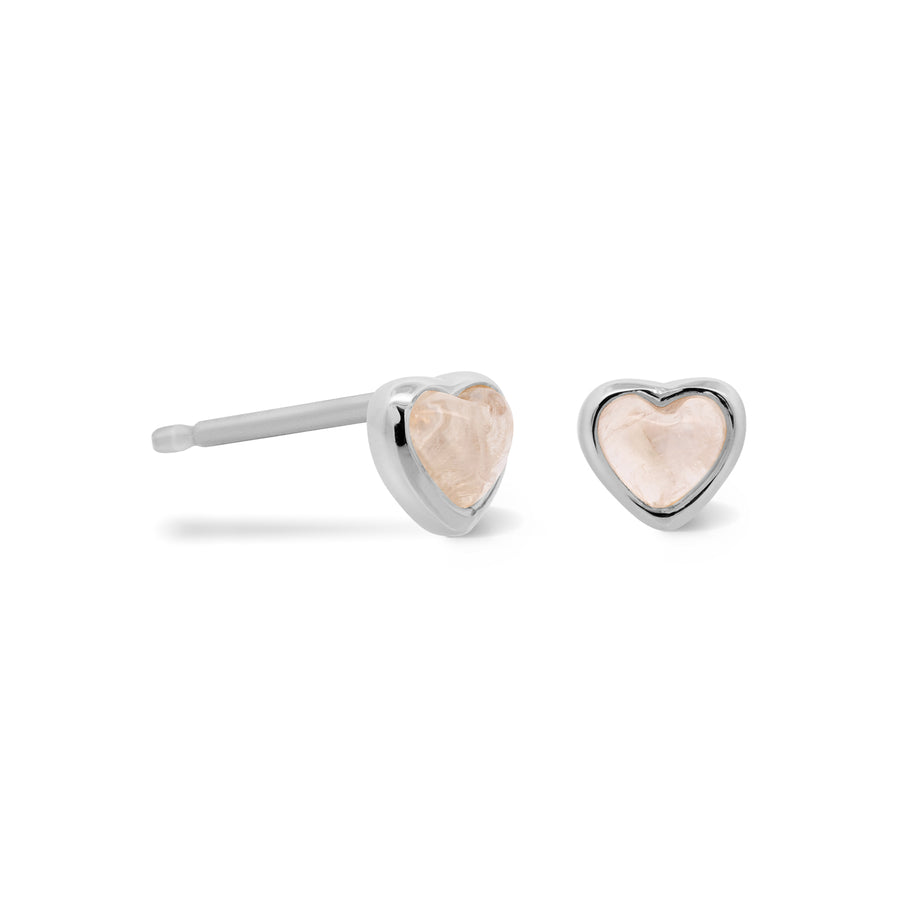 925 Silver Darlene Moonstone Studs