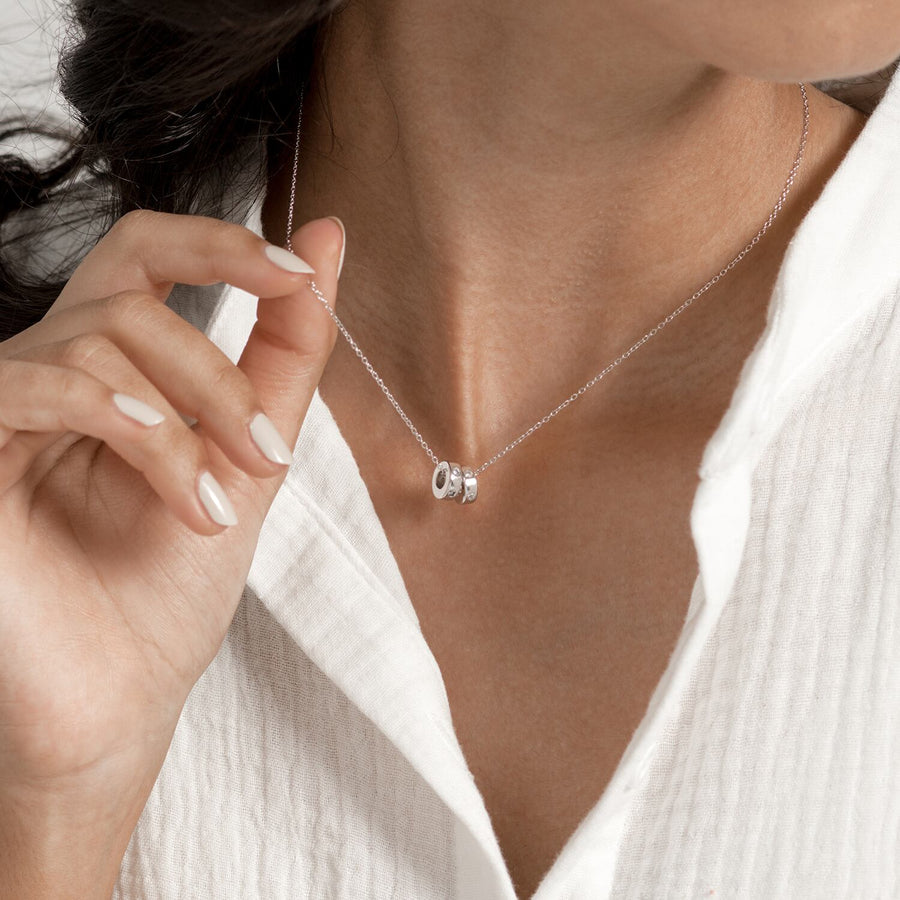 925 Silver Clara Cubic Necklace