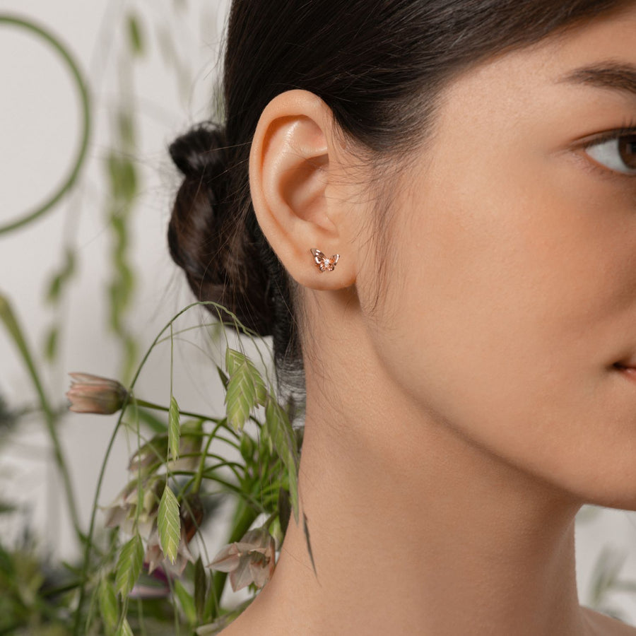 Rose Gold Camilla Cubic Studs