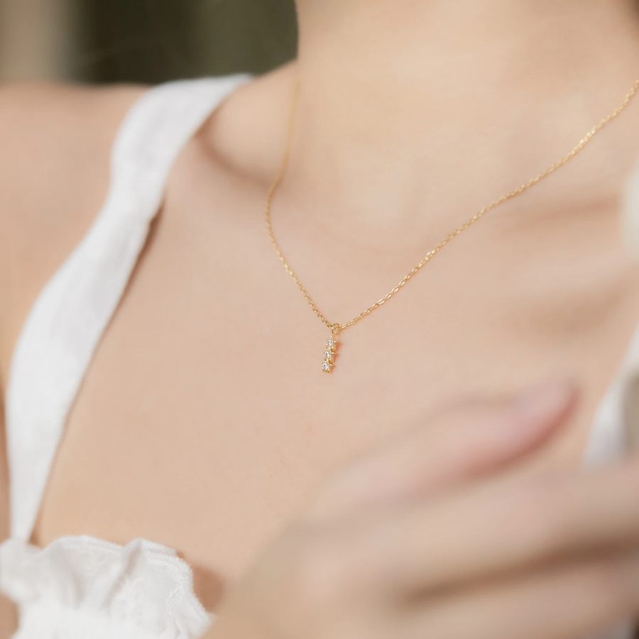 Gold Orion Cubic Necklace