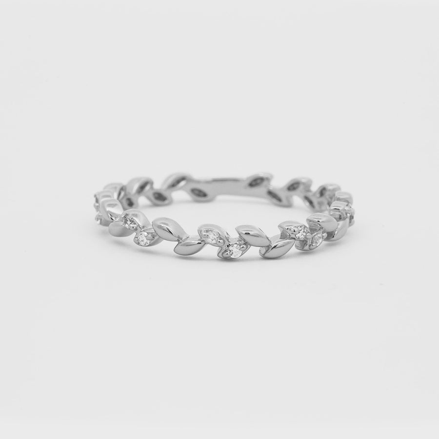 925 Silver Erica Cubic Ring