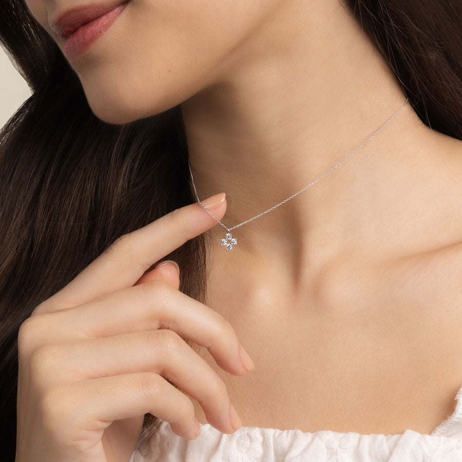 925 Silver Joanne Cubic Necklace
