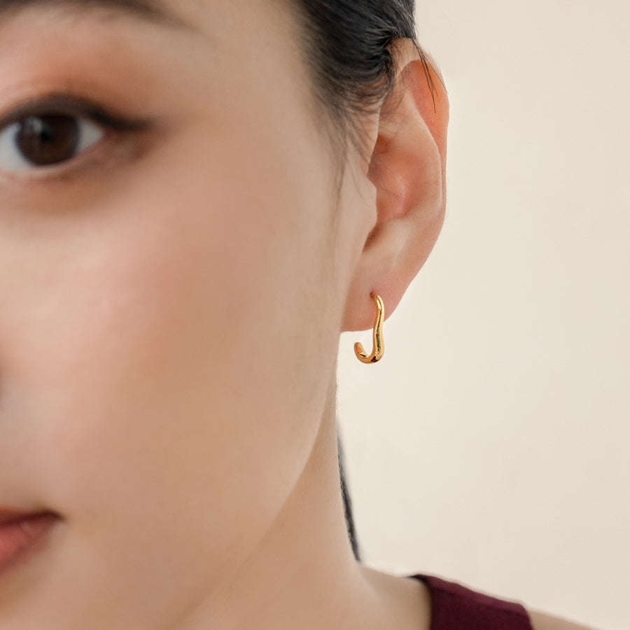Gold Argo Hoops