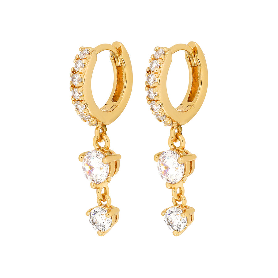 Gold Clemence Cubic Huggies