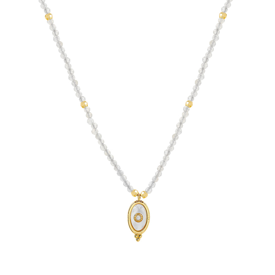 Gold Marrakech Labradorite Necklace