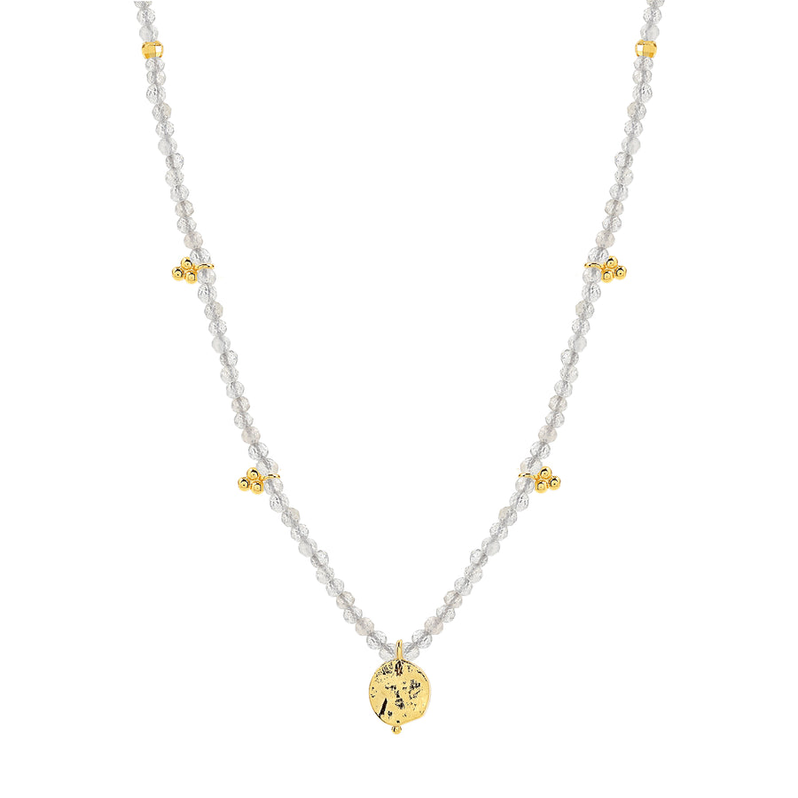 Gold Sahara Labradorite Necklace