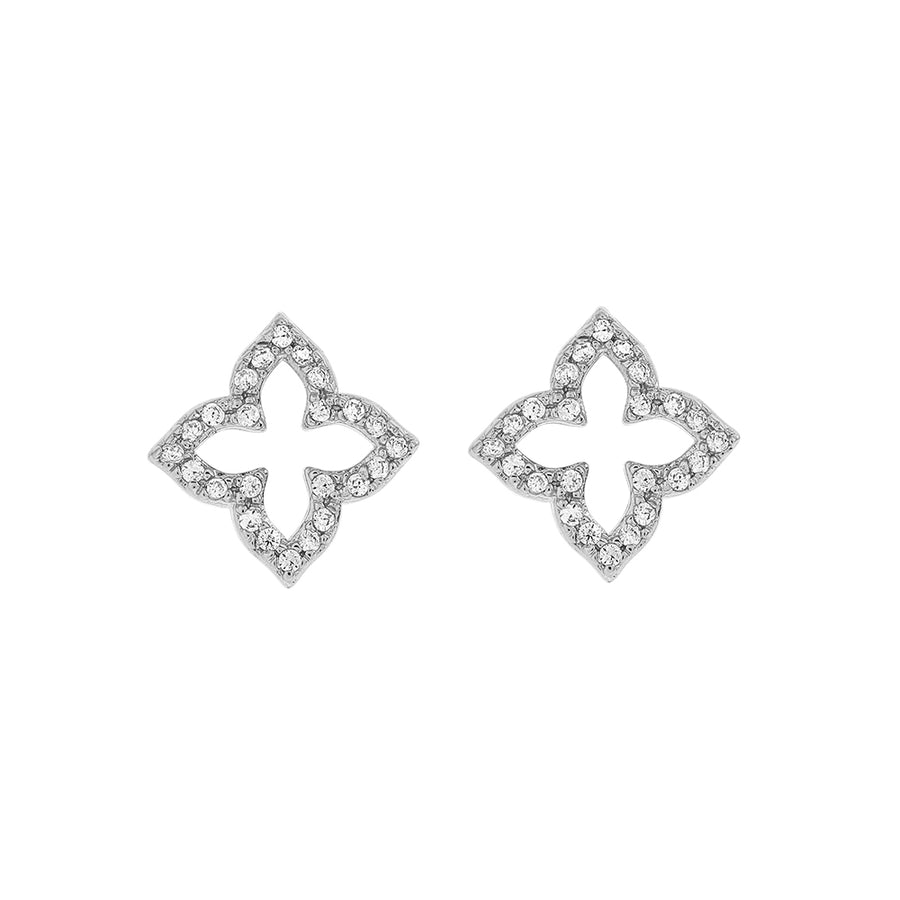 925 Silver Casablanca Cubic Studs
