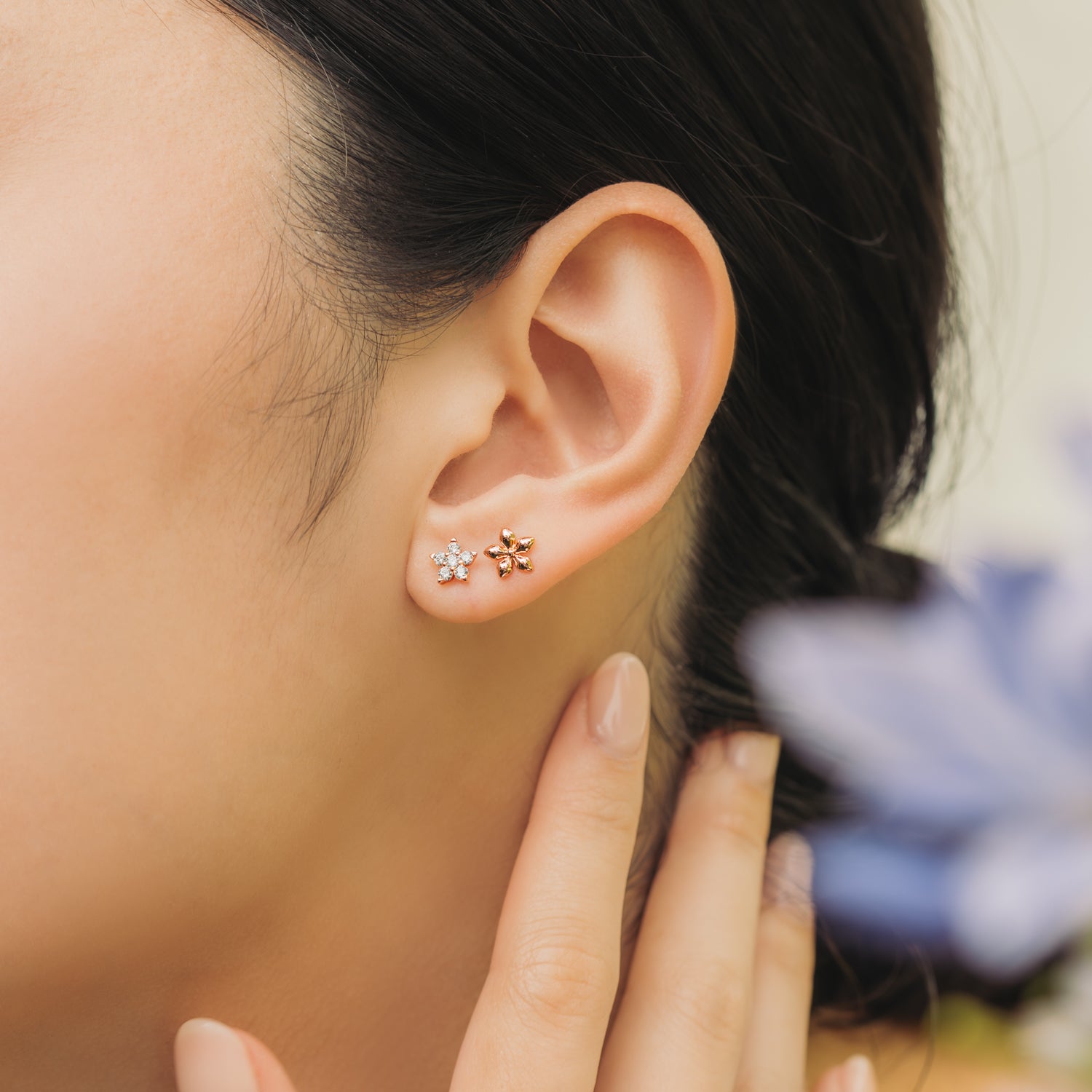 Harley pierced hotsell earrings