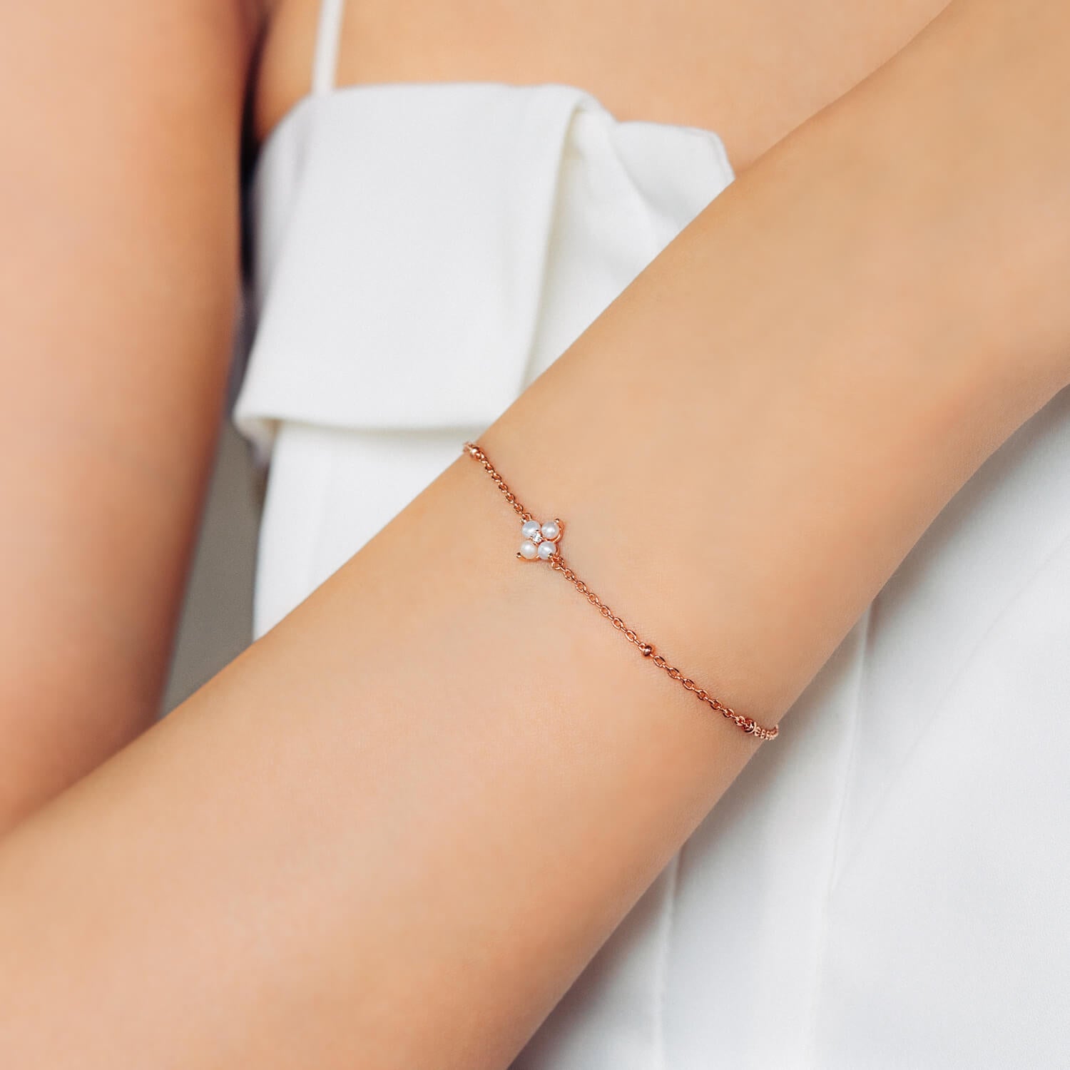 Rose Gold Sheena Bracelet – By Invite Only - Main Image