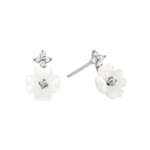 Silver Fayola Earrings 
