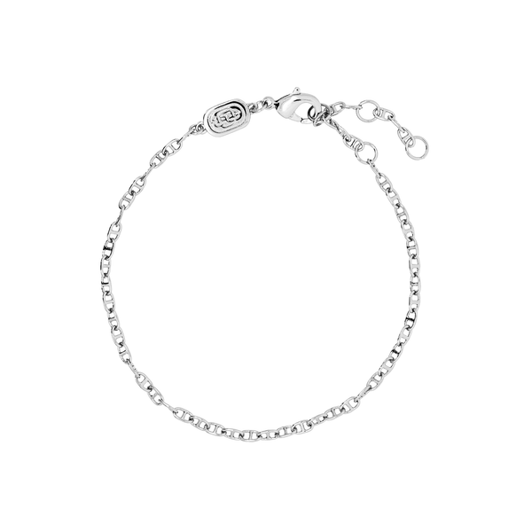 マックスベイovy Silver Chain Bracelet L Amazon.com: LELOUCHY Sterling Silver 5mm Box Link Chain Bracelet