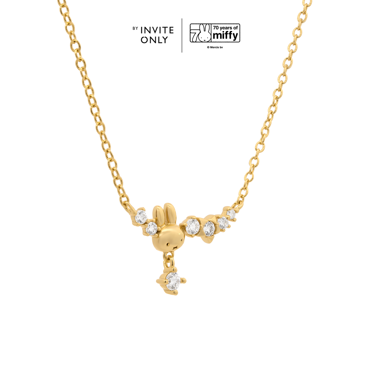 Gold miffy Stardust Necklace – By Invite Only