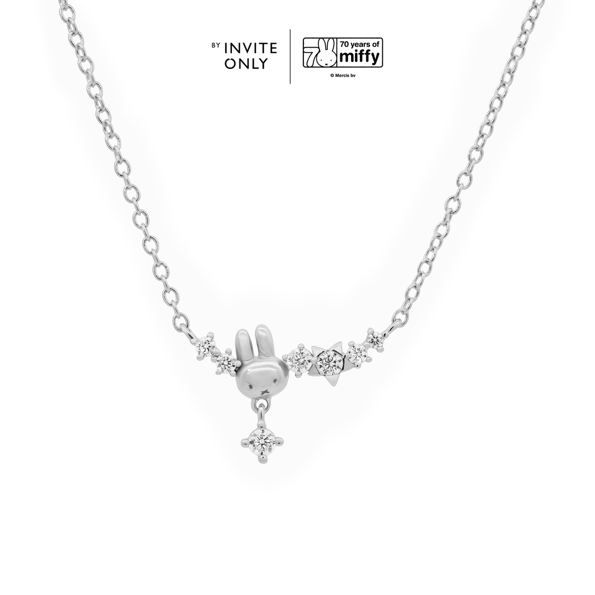 Silver miffy Stardust Necklace – By Invite Only
