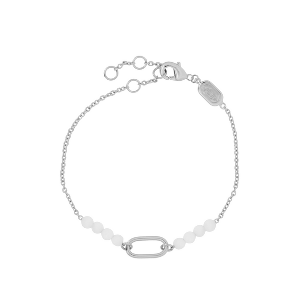 Silver Charm Capsule Bracelet
