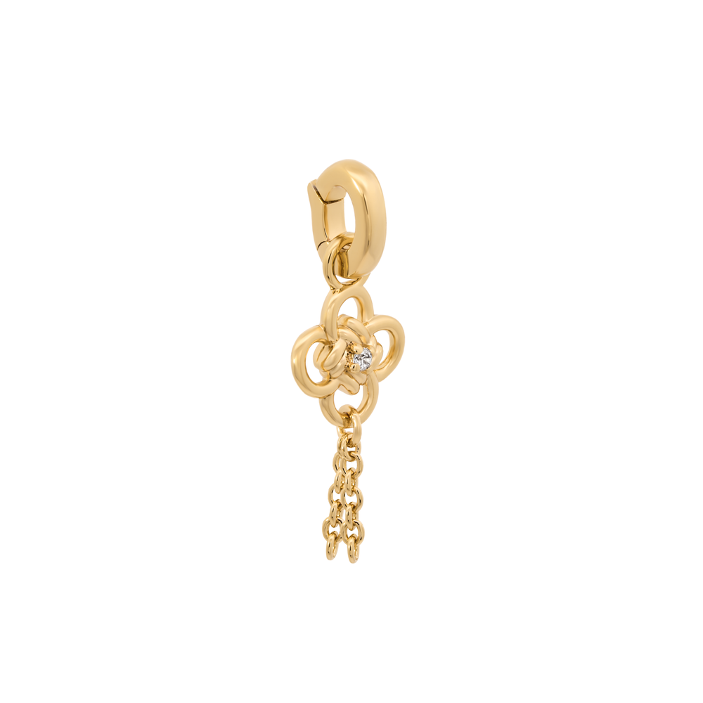 Gold Chinese Knot Charm