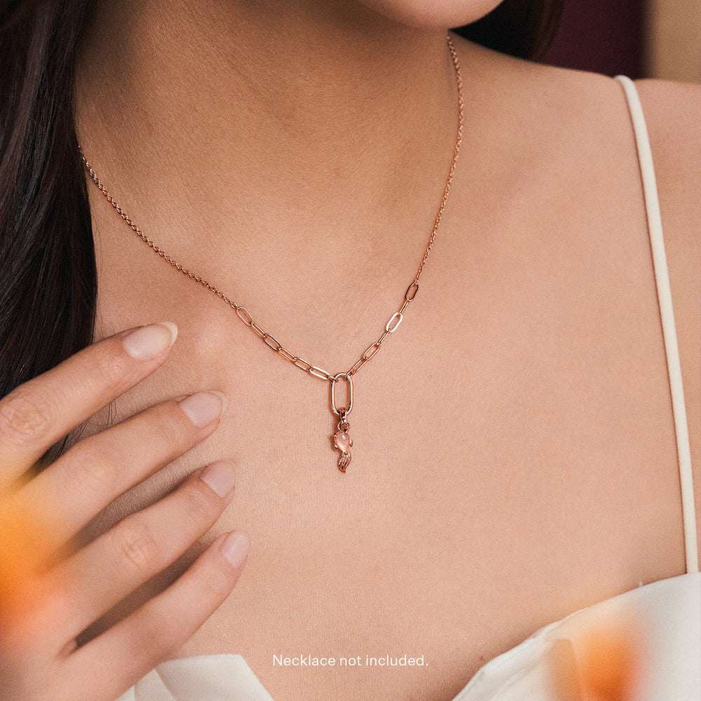 Rose Gold Yu Charm