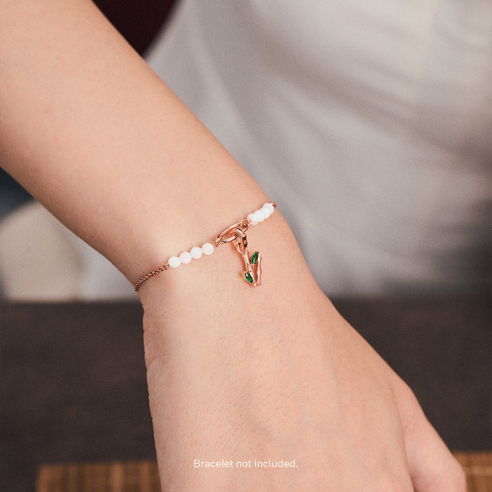 Rose Gold Zhuzi Charm