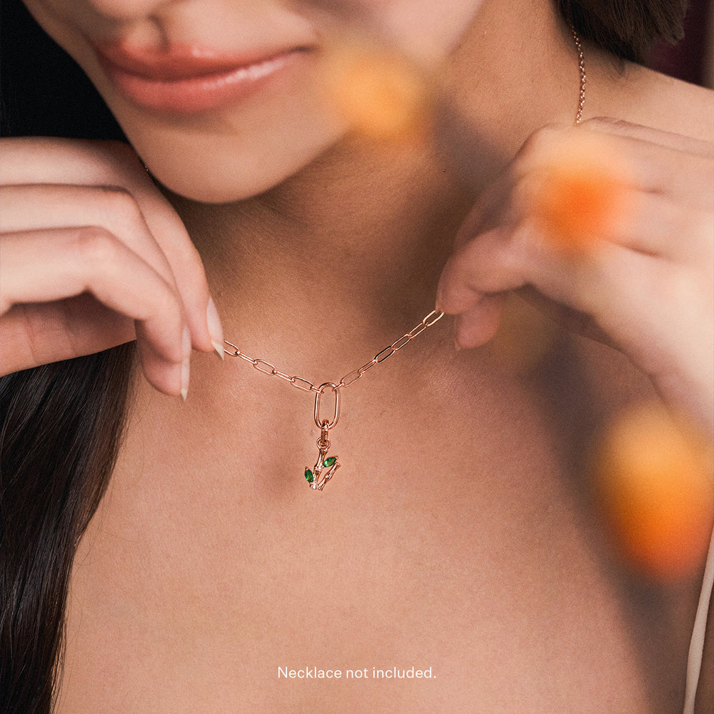 Rose Gold Zhuzi Charm