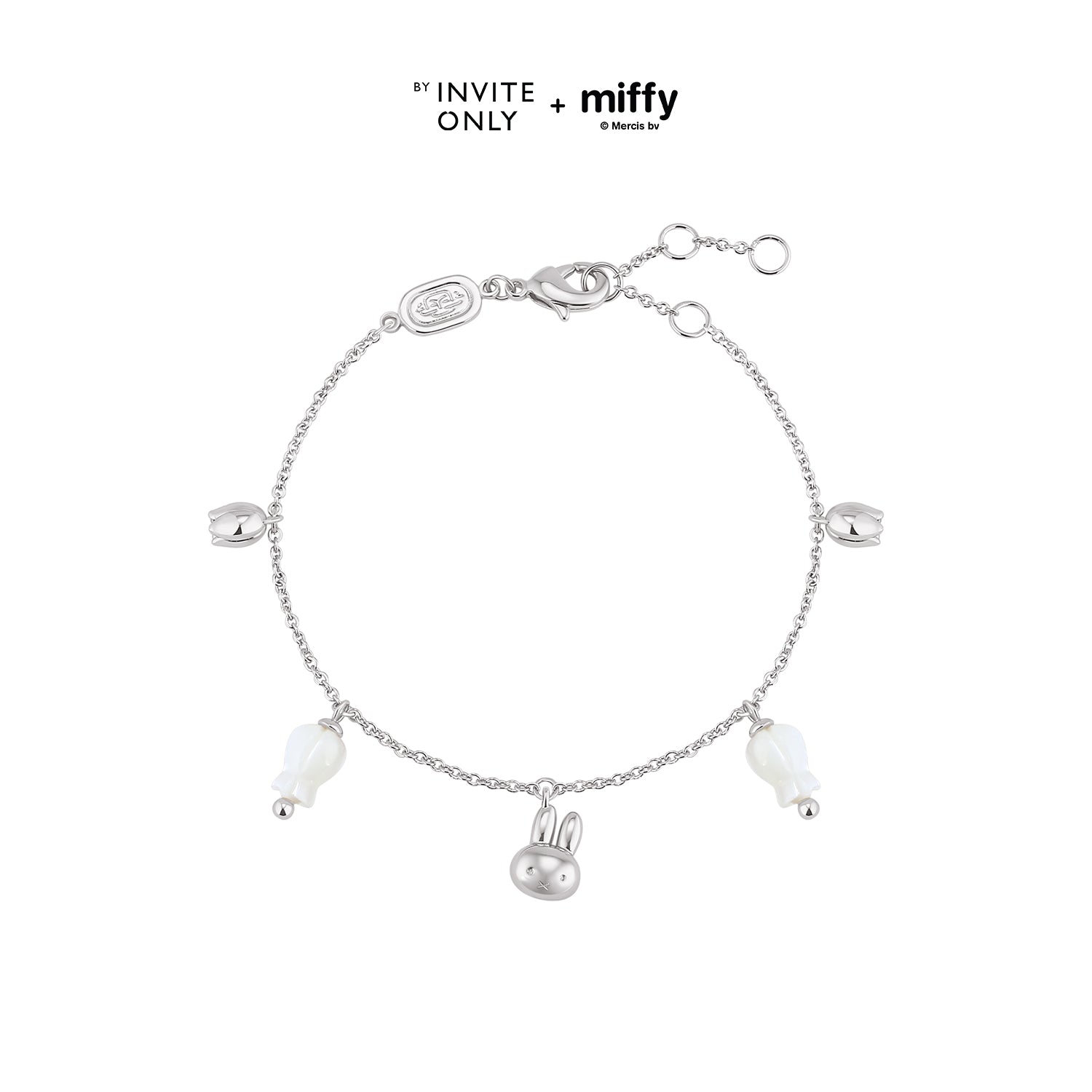 Silver miffy Tulip Bracelet – By Invite Only