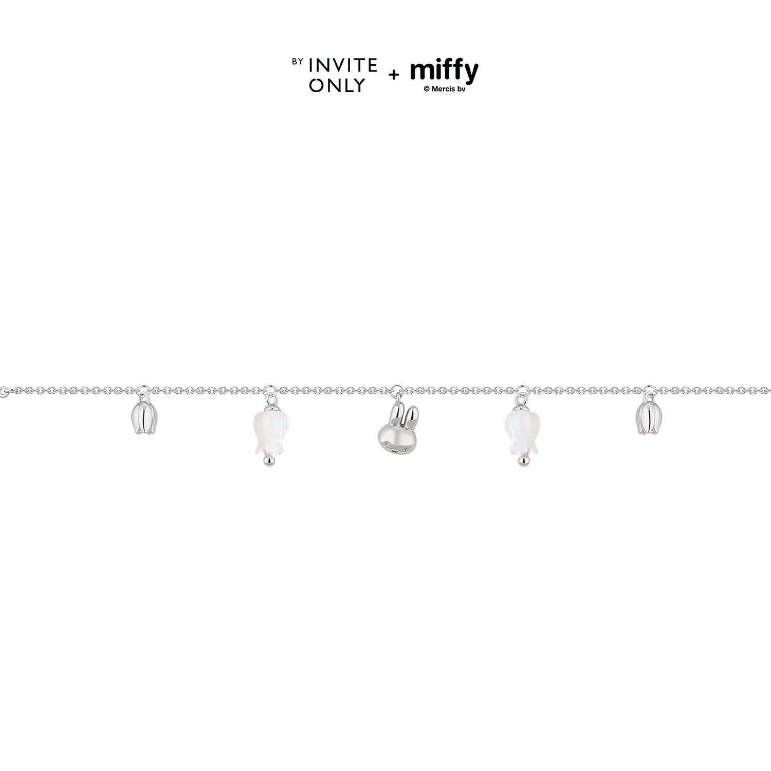 Silver miffy Tulip Bracelet – By Invite Only