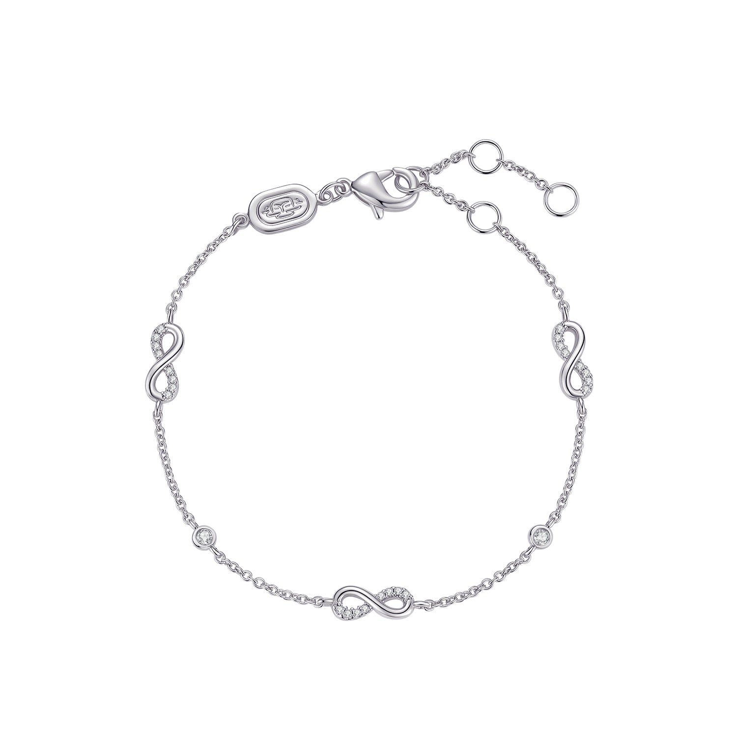 Silver Destiny Infinity Bracelet – By Invite Only