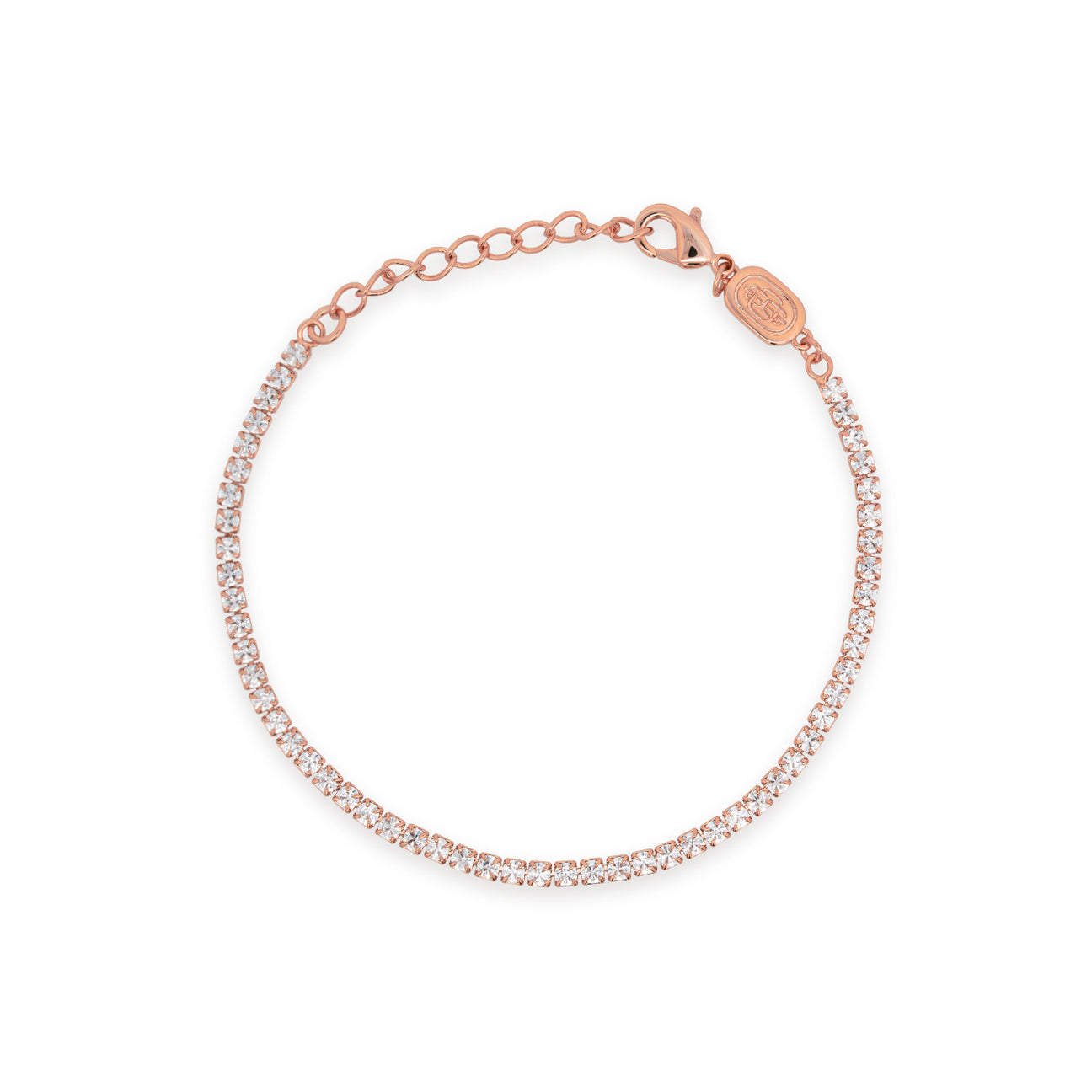 The Purple Tennis Bracelet in Gold