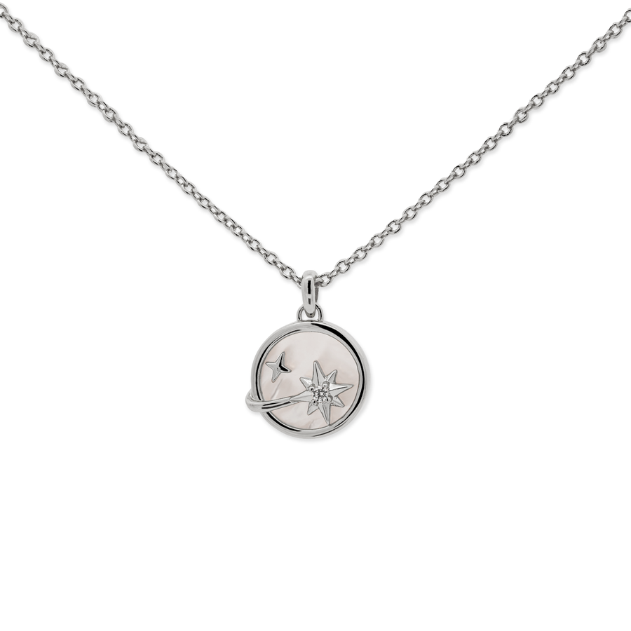 925 Silver Estella Mother of Pearl Necklace