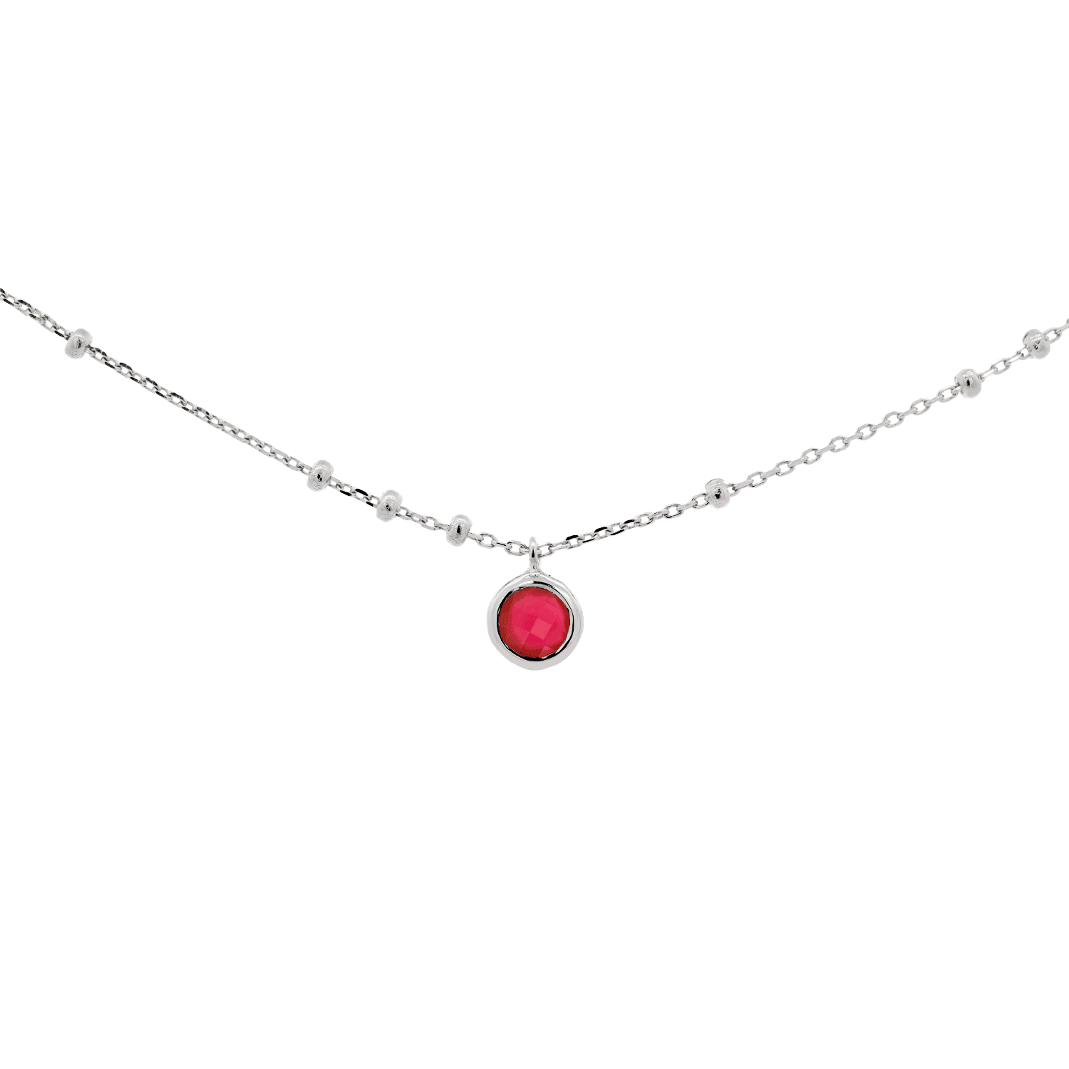 Silver Birthstone Necklace – By Invite Only