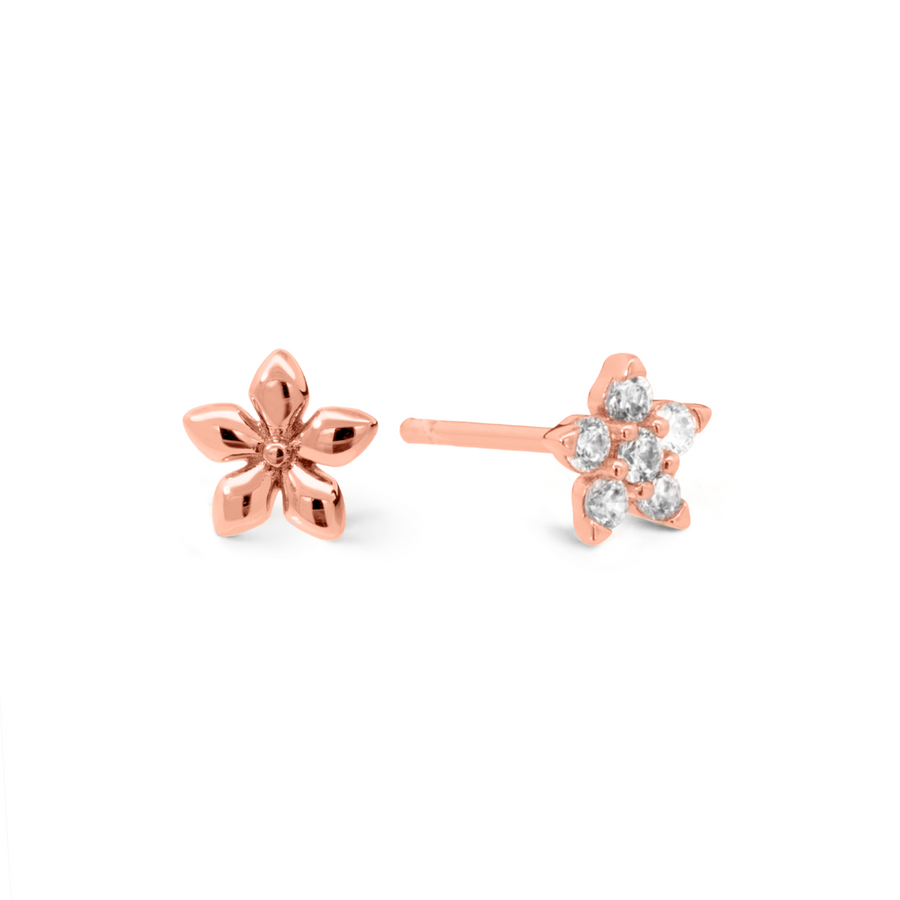 Rose Gold Harley Cubic Studs