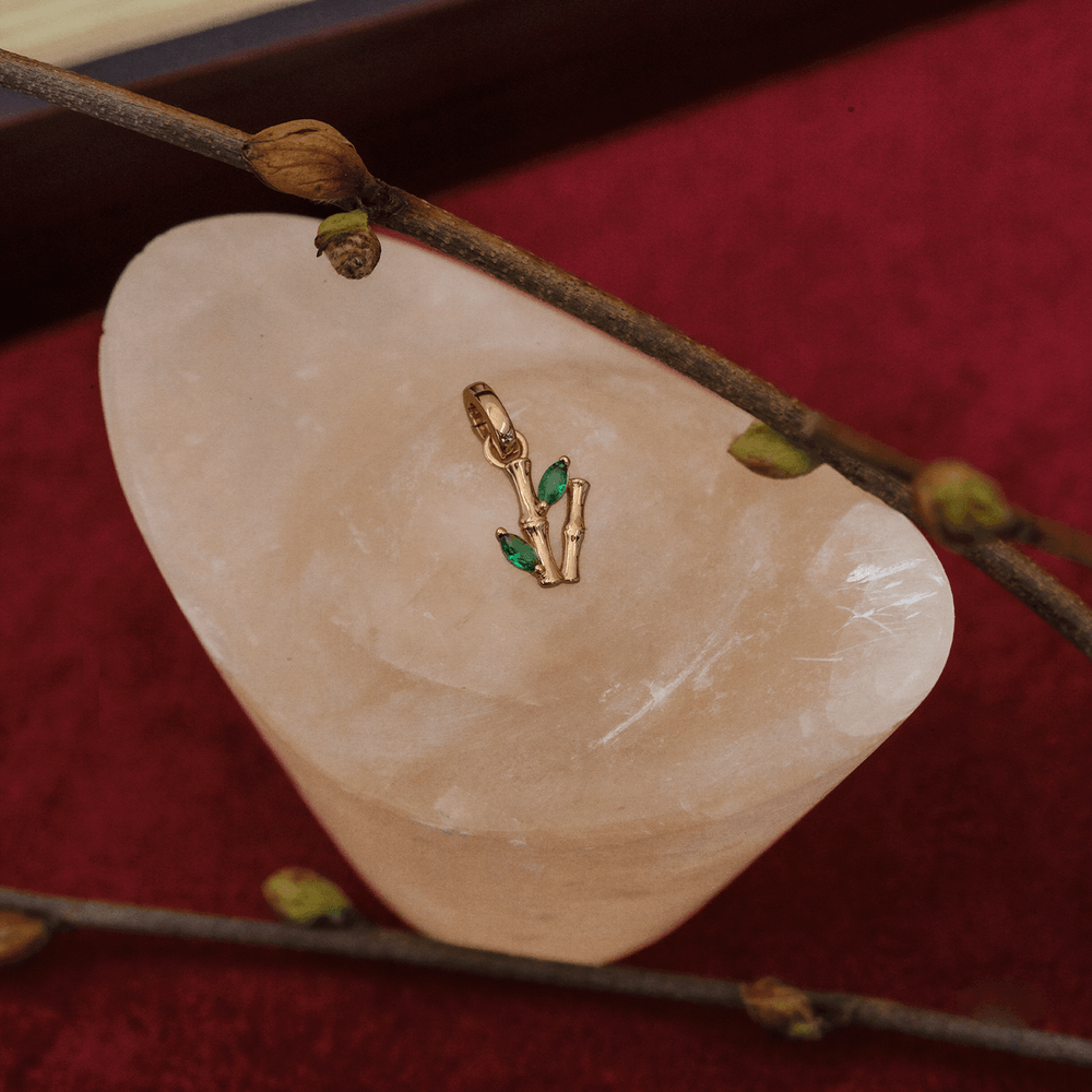 Gold Zhuzi Charm