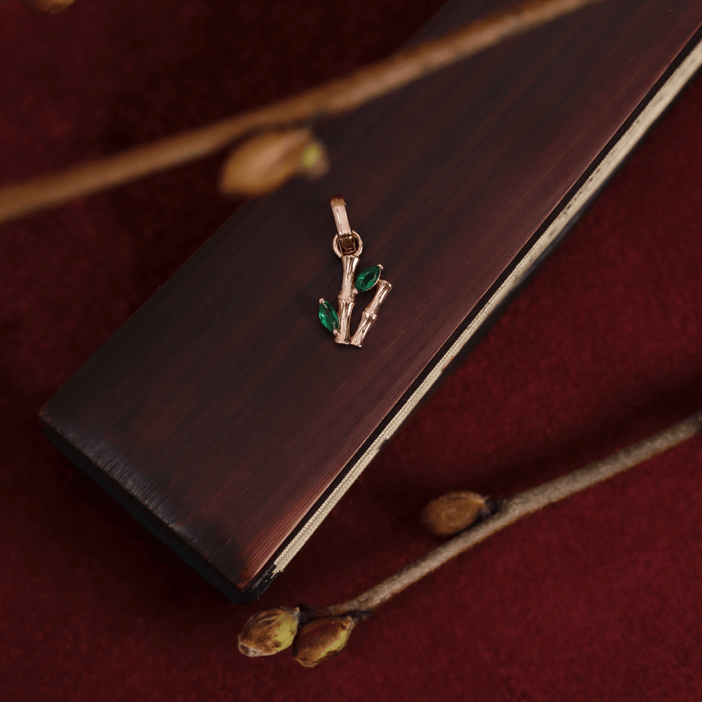Rose Gold Zhuzi Charm