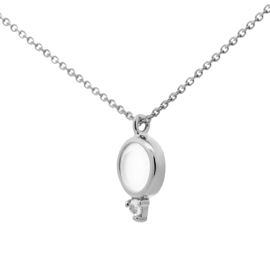 925 Silver Danielle Moonstone Necklace