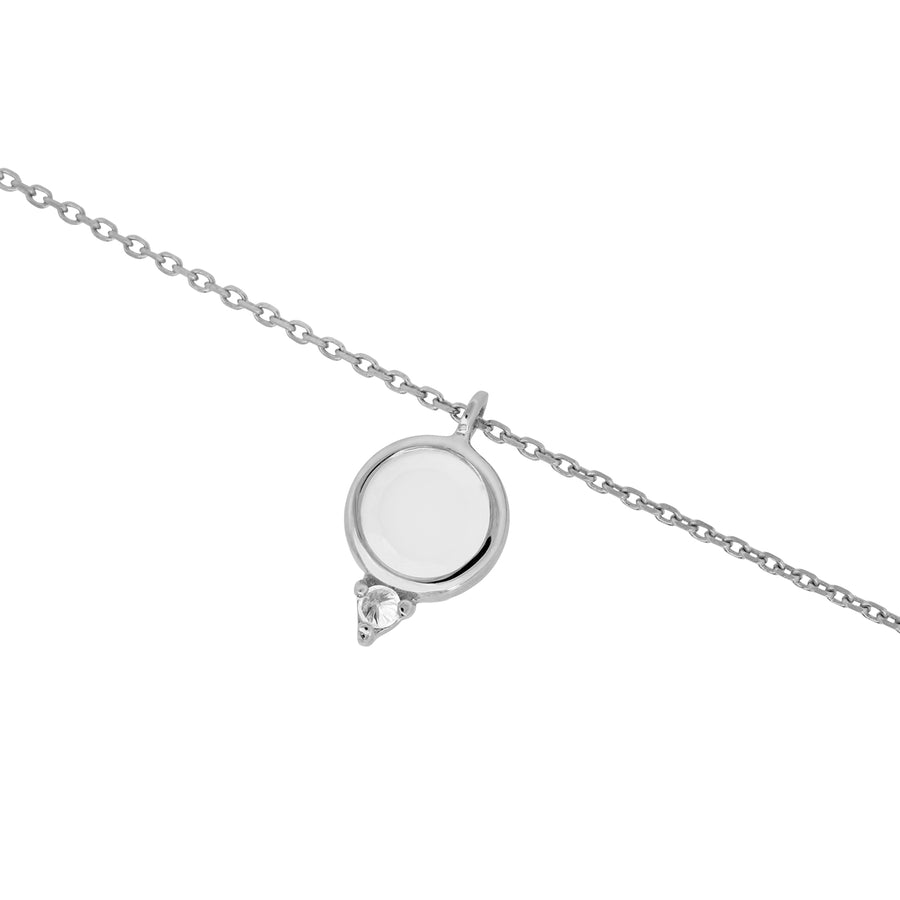 925 Silver Danielle Moonstone Necklace