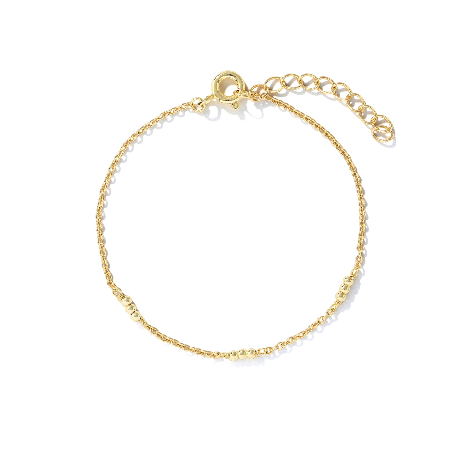 Minimalist and dainty chain bracelet. Gold chain bracelet.