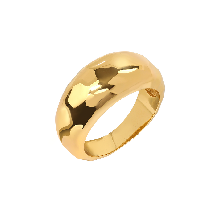 Gold Dune Ring